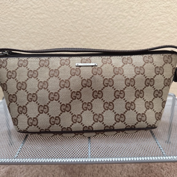 Gucci monogram canvas Pochette bag - Picture 4 of 6